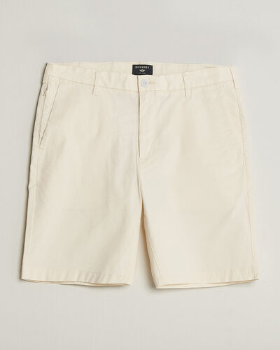 Dockers Slim Cotton/Linen Shorts Buttercream
