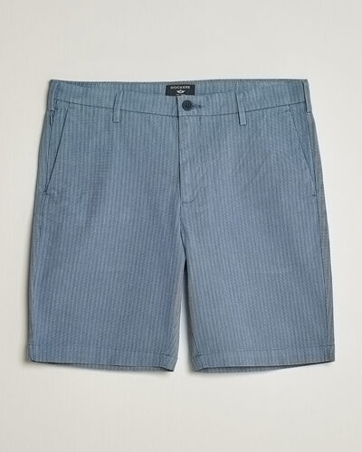 Dockers Slim Cotton/Linen Shorts Bering Sea