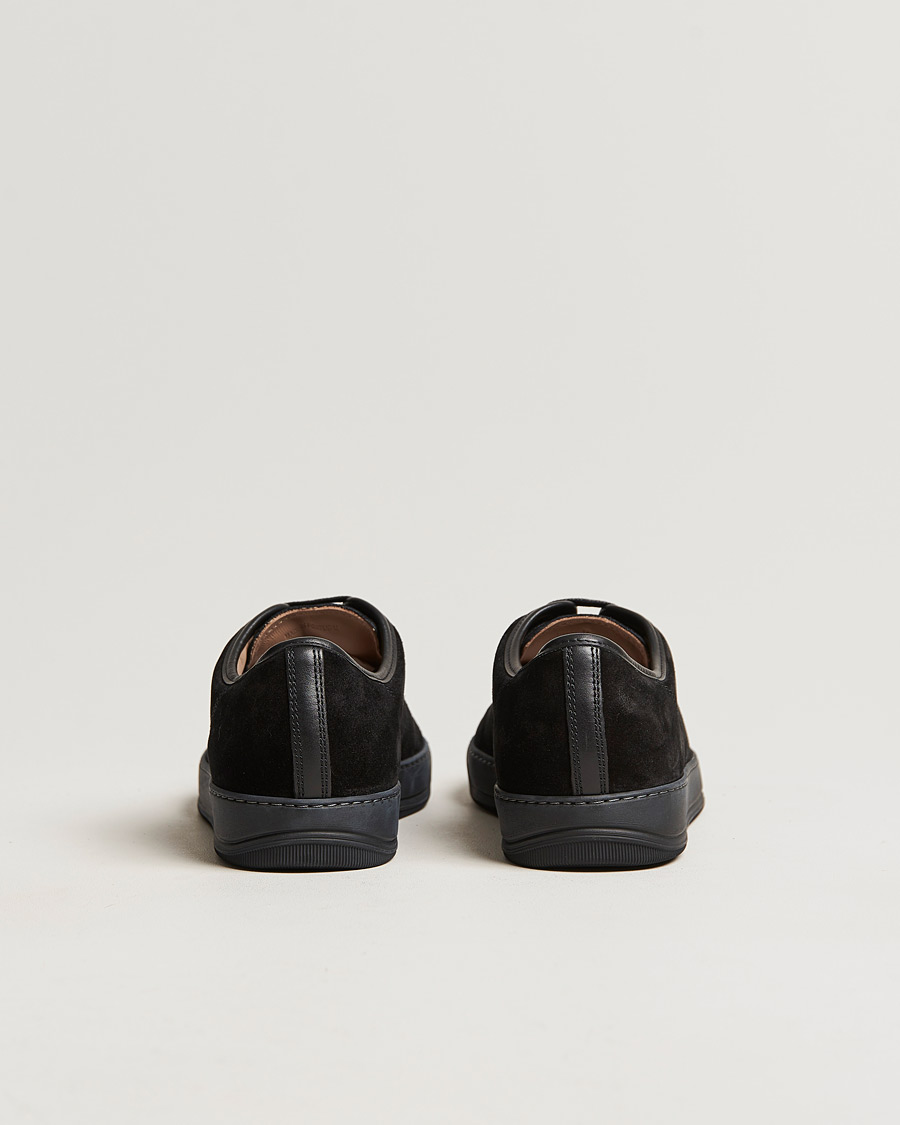 Men | Sneakers | Lanvin | Patent Cap Toe Sneaker Black/Black