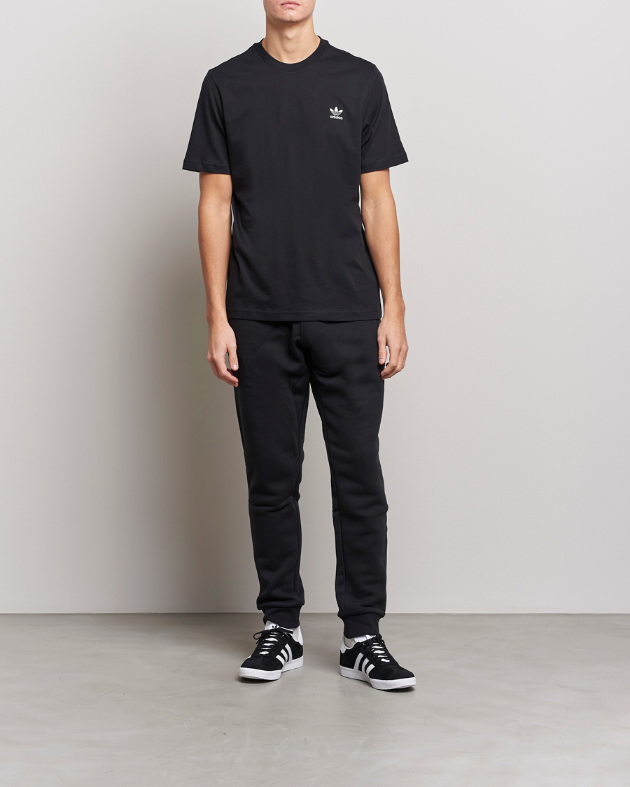 Men | T-Shirts | adidas Originals | Essential Trefoil Tee Black