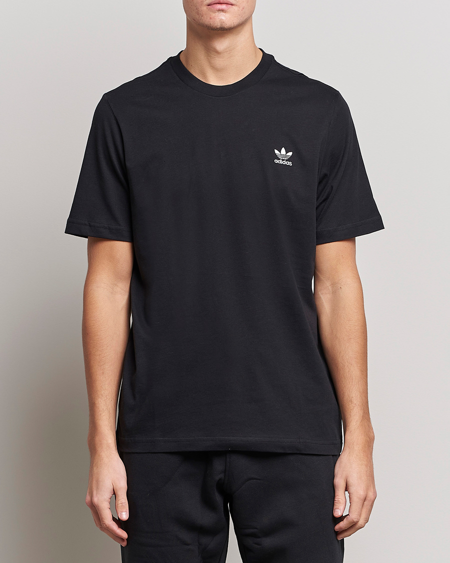 Men | T-Shirts | adidas Originals | Essential Trefoil Tee Black