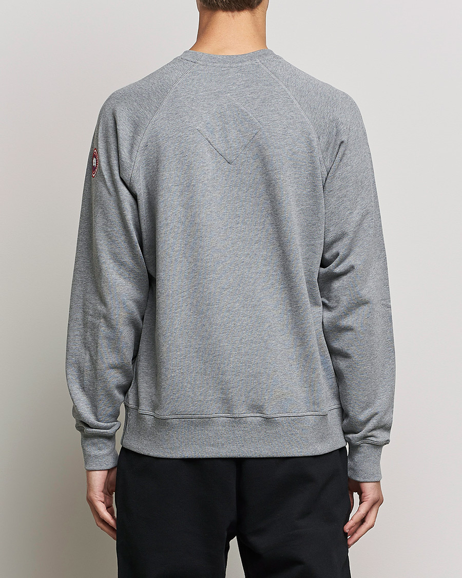 Men | Sweaters & Knitwear | Canada Goose | Huron Crewneck Stone Heather