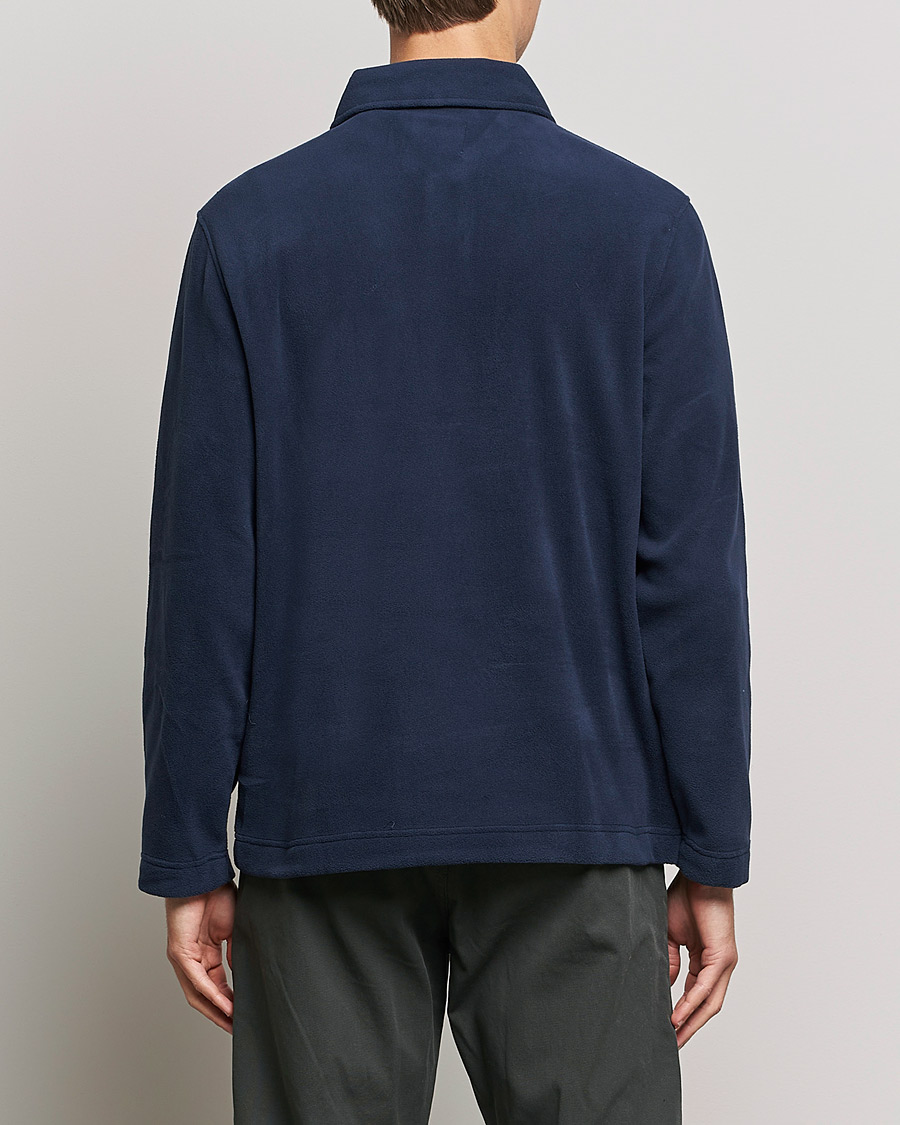 Men | Sweaters & Knitwear | NN07 | Vinny Micro Fleece Polo Navy