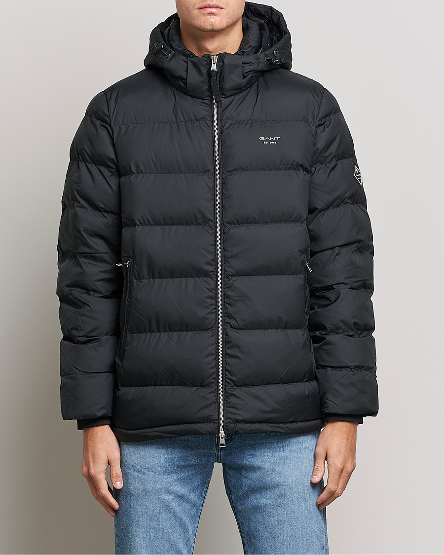 Men | Coats & Jackets | GANT | The Active Cloud Jacket Black