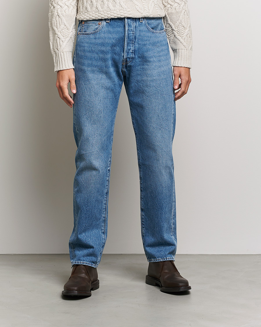 Men | Jeans | Levi's Made & Crafted | 501 Original Fit Stretch Jeans Mendicio Indigo