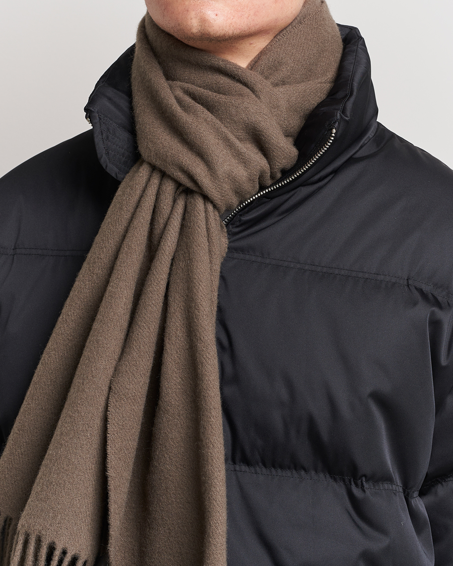 Men | Filippa K Cashmere Blend Scarf Ginger Brown | Filippa K | Cashmere Blend Scarf Ginger Brown