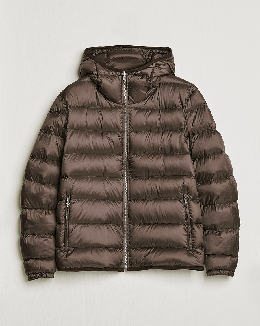 Men | Coats & Jackets | Ten c | Hooded Down Liner Brown