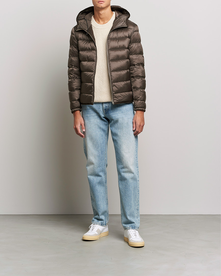 Men | Coats & Jackets | Ten c | Hooded Down Liner Brown