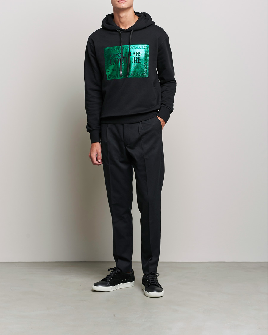 Men | Sweaters & Knitwear | Versace Jeans Couture | Piece Nr Hoodie Black