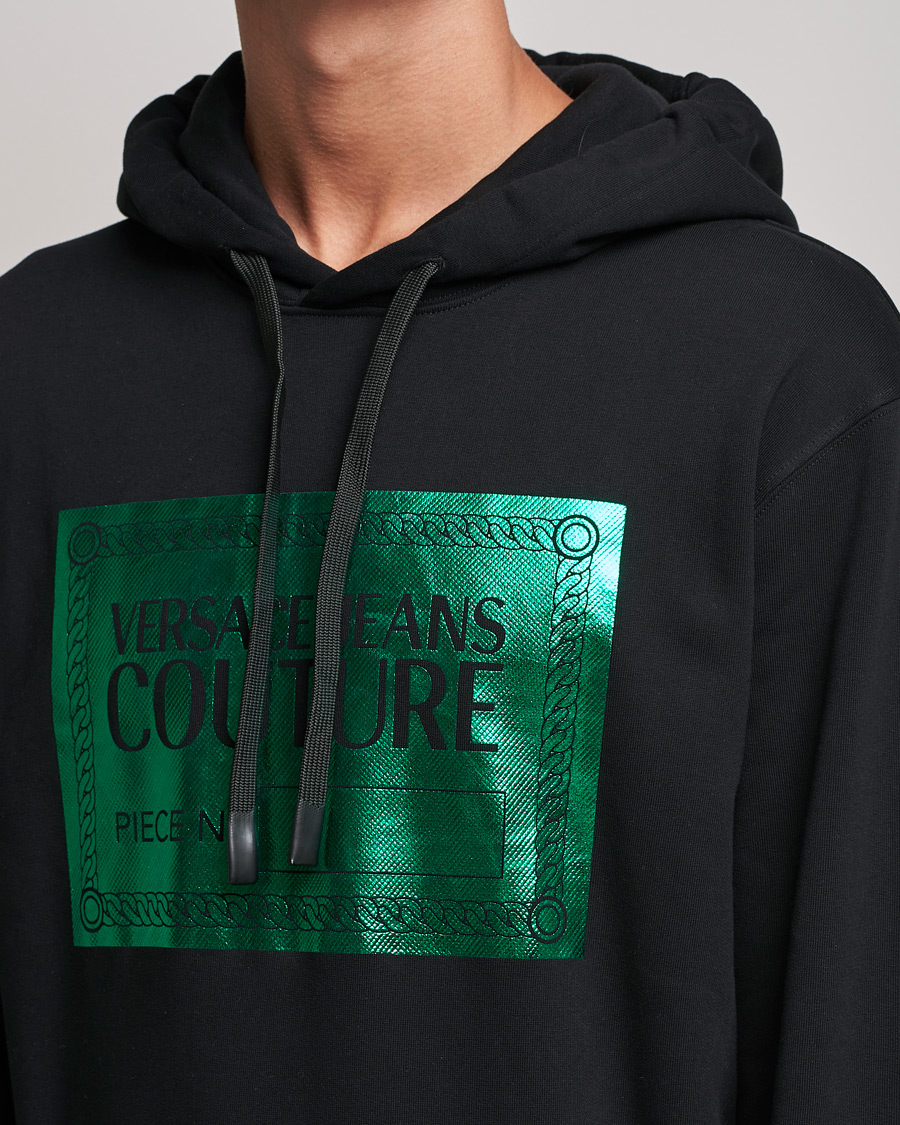 Men | Sweaters & Knitwear | Versace Jeans Couture | Piece Nr Hoodie Black