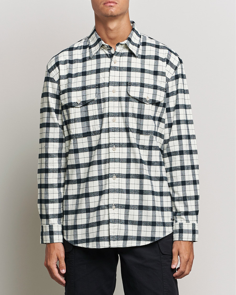 Men | Shirts | Filson | Alaskan Guide Shirt Cream Black
