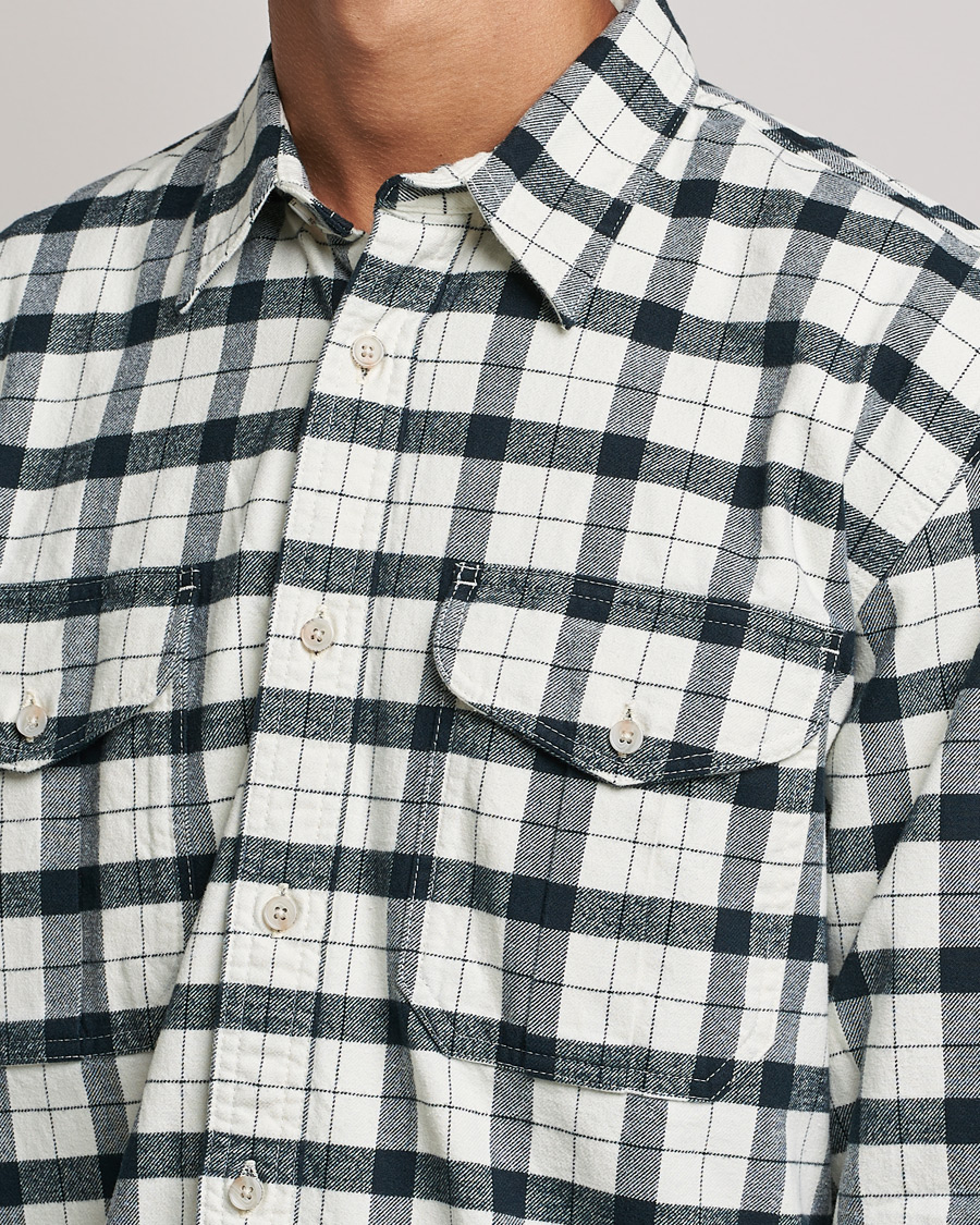 Men | Shirts | Filson | Alaskan Guide Shirt Cream Black
