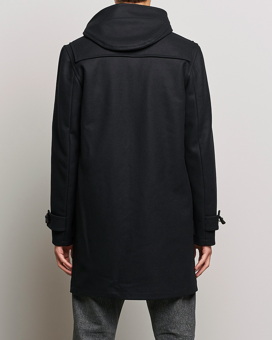 Men | Coats & Jackets | Gloverall | Cashmere Blend Duffle Coat Black