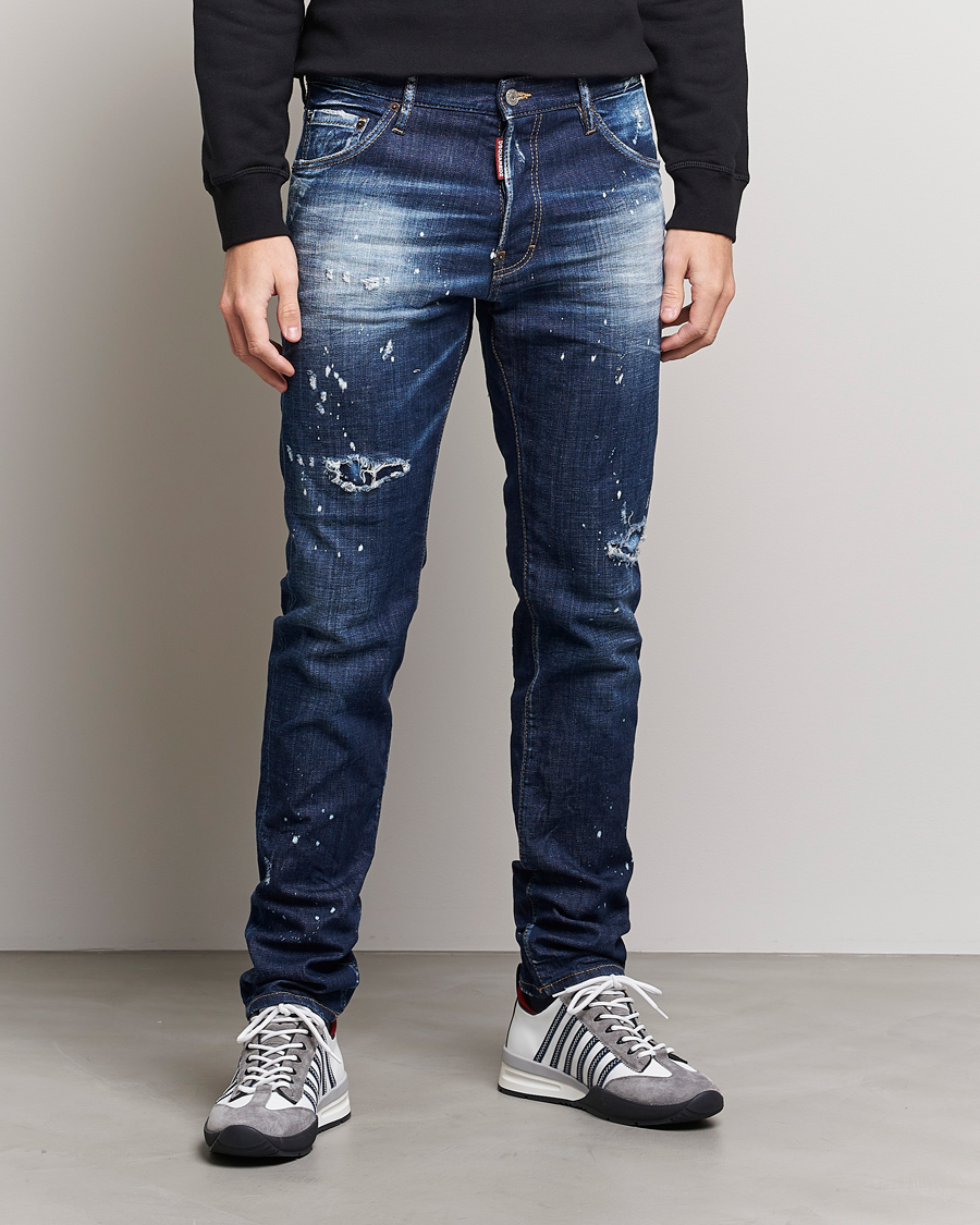 Men | Jeans | Dsquared2 | Cool Guy Jeans Dark Blue Wash