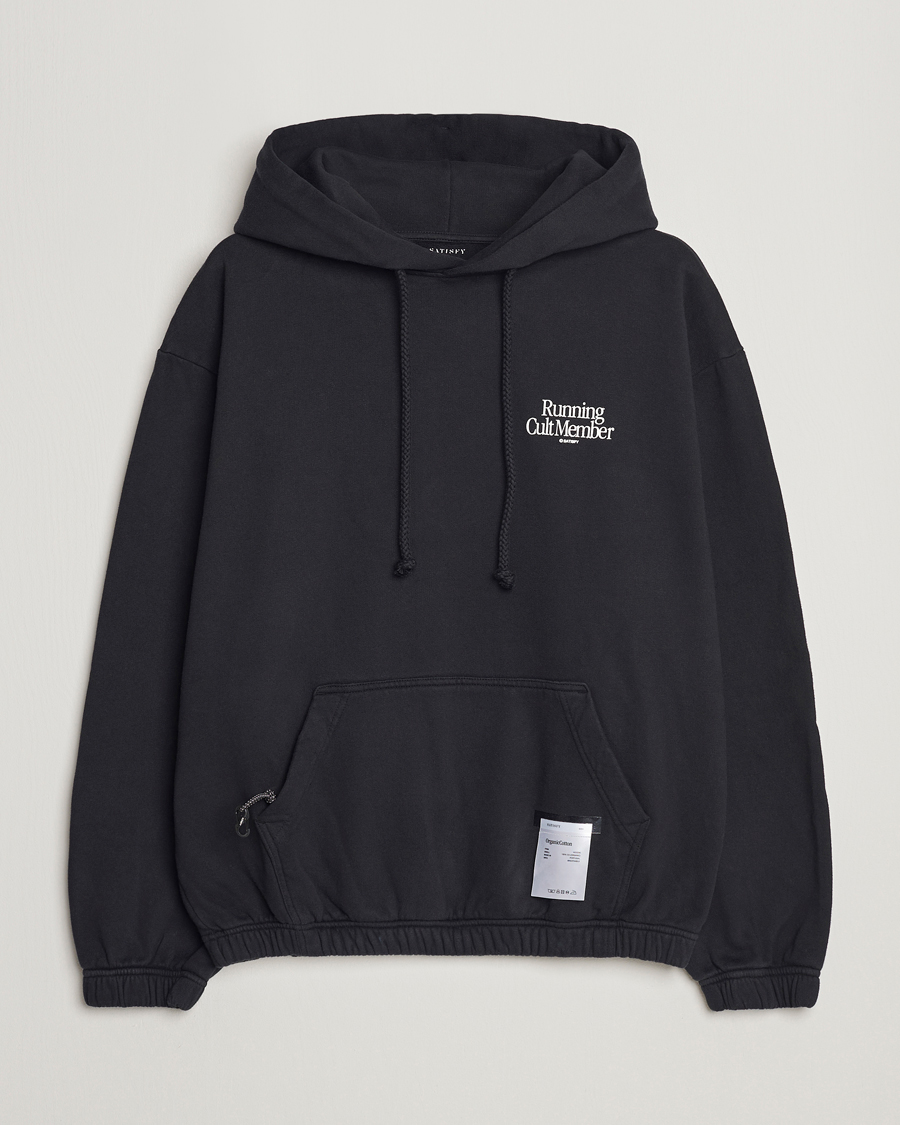 Men | Sweaters & Knitwear | Satisfy | SoftShell Hoodie Black