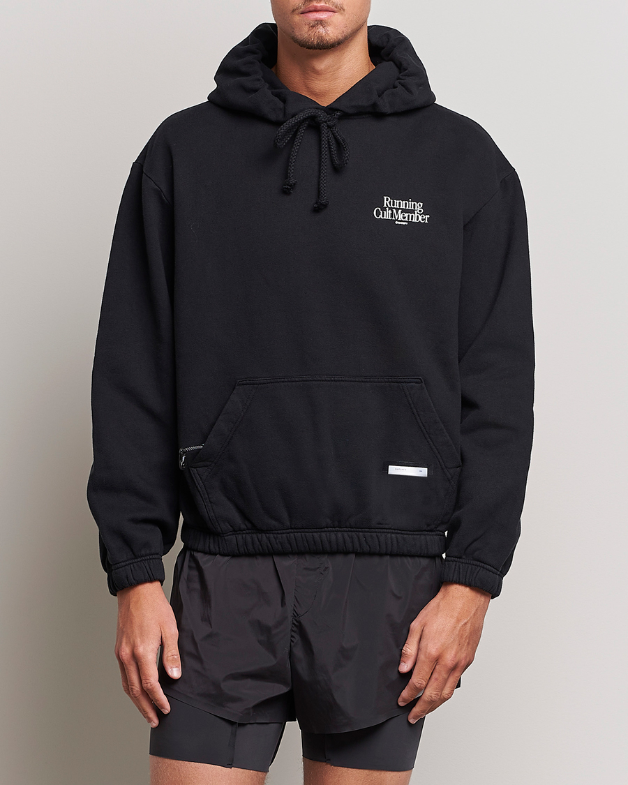Men | Sweaters & Knitwear | Satisfy | SoftShell Hoodie Black