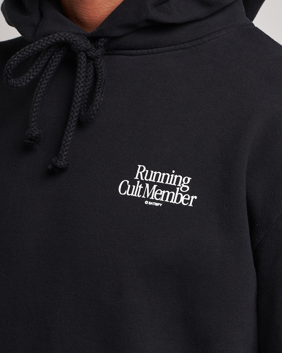 Men | Sweaters & Knitwear | Satisfy | SoftShell Hoodie Black