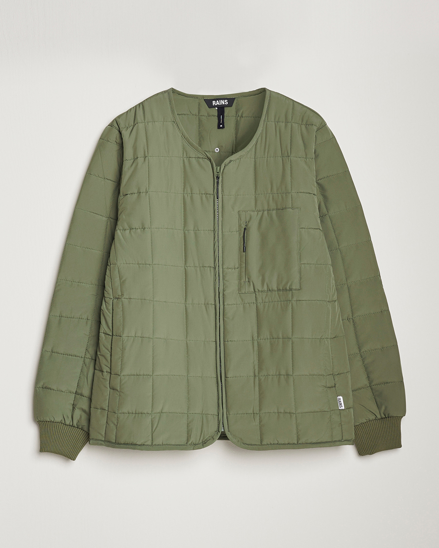 Men | Coats & Jackets | RAINS | Liner Jacket Evergreen