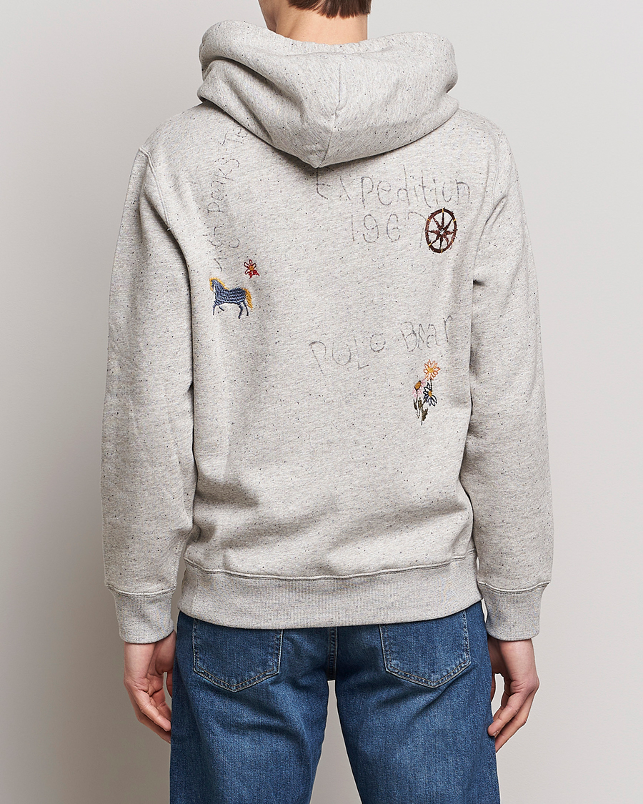 Men | Sweaters & Knitwear | Polo Ralph Lauren | Vintage Fleece Polo Bear Hoodie Brooklyn Heather