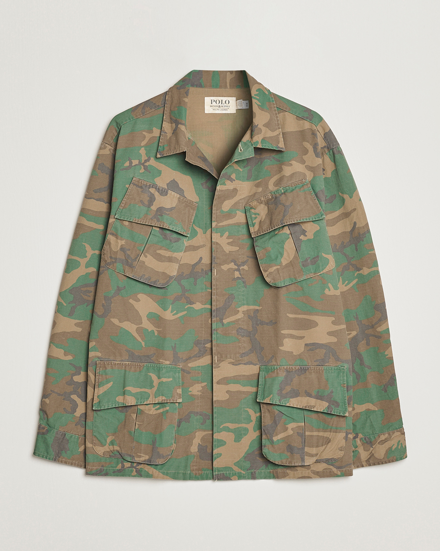 Men | Shirts | Polo Ralph Lauren | Twill Overshirt Iconic Camo