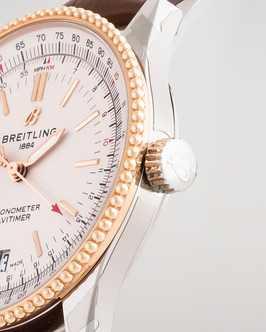 Men | Pre-Owned & Vintage Watches | Breitling Pre-Owned | Navitimer38 U17325211G1P1 Steel White