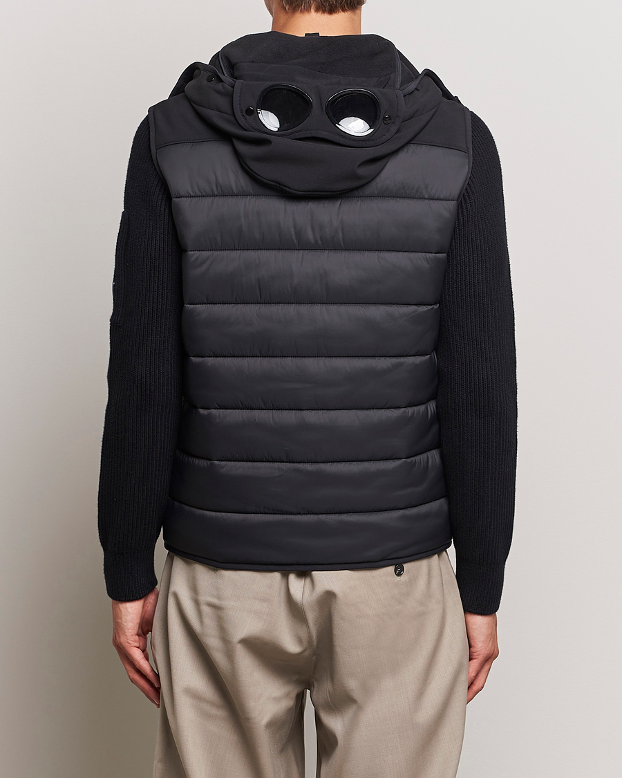 Men | Coats & Jackets | C.P. Company | CP Shell - R Mixed Goggle Vest Black