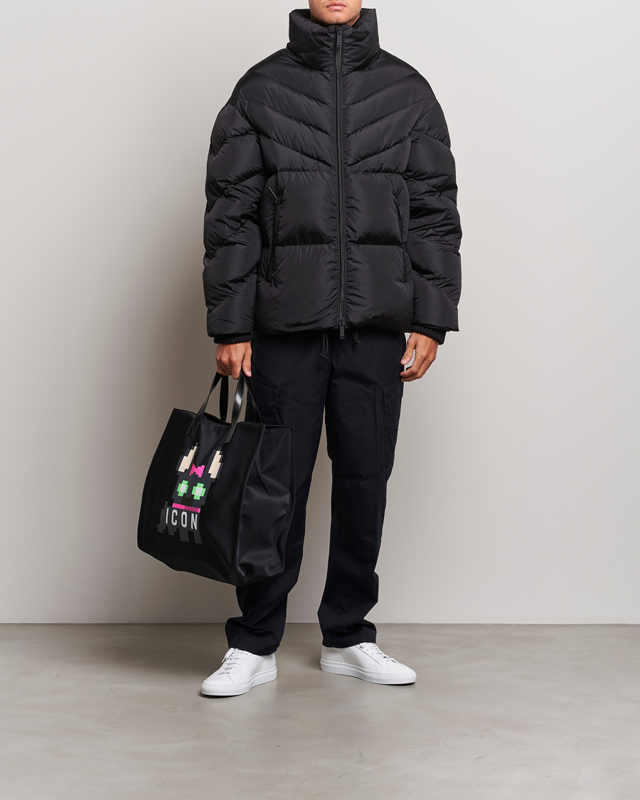 Men | Coats & Jackets | Dsquared2 | Puffy Star Kaban Jacket Black