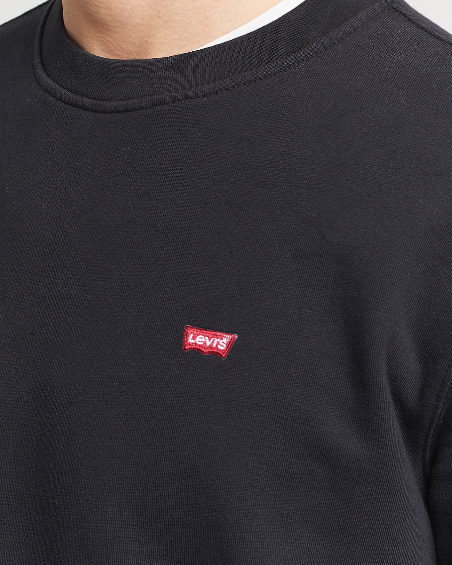 Men | Sweaters & Knitwear | Levi's | Original Crew Neck Sweatshirt Mineral Black