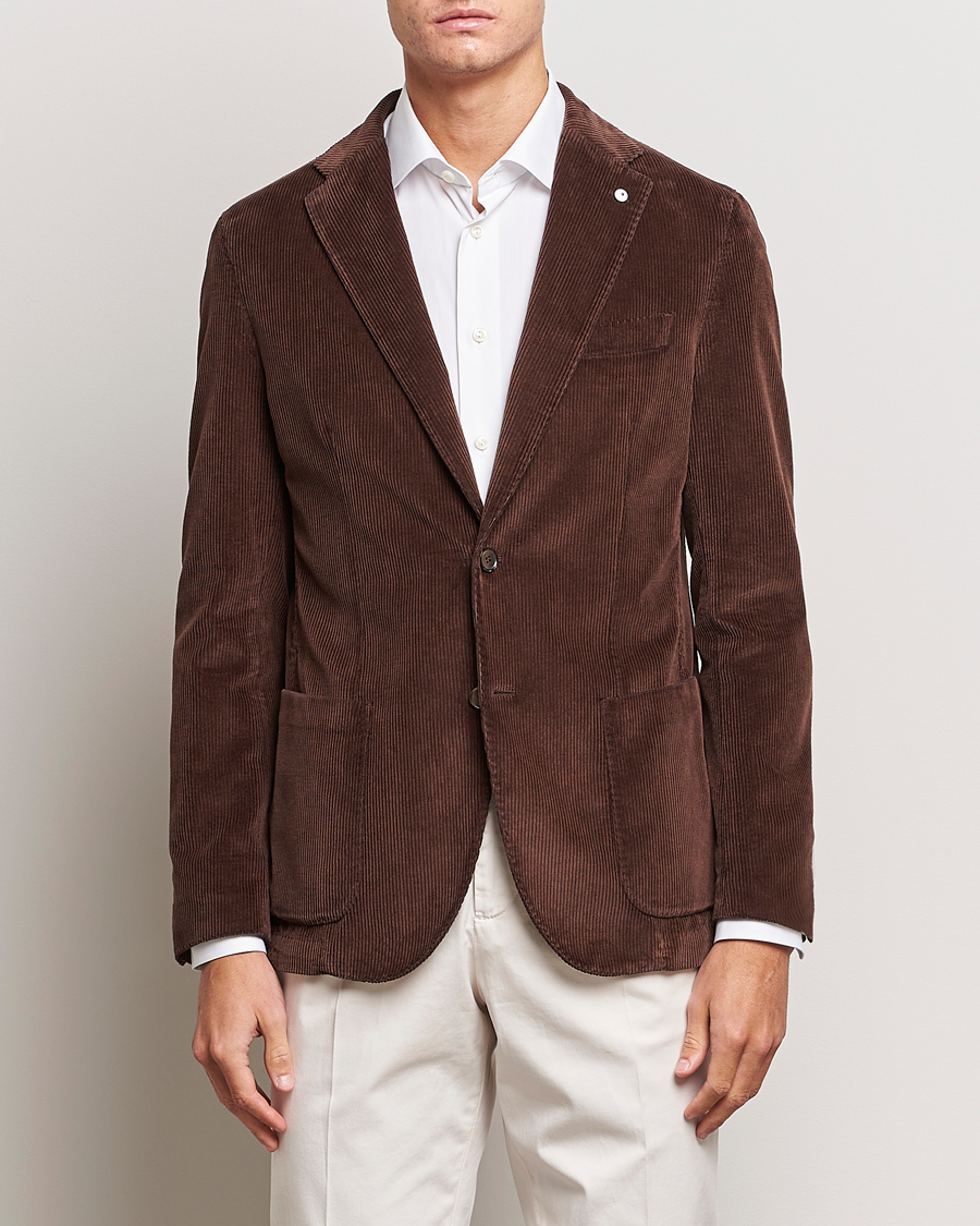 Men | Blazers | L.B.M. 1911 | Jack Corduroy Blazer Brown
