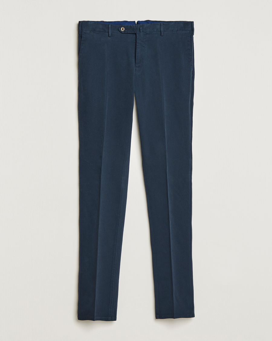 Men | Trousers | PT01 | Slim Fit Cotton Stretch Chinos Navy