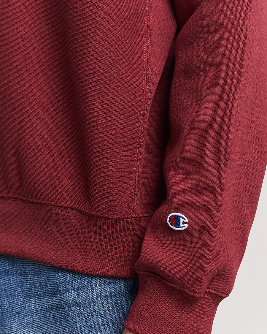 Men | Sweaters & Knitwear | Champion | Reverse Weave Soft Fleece Sweatshirt Cabernet