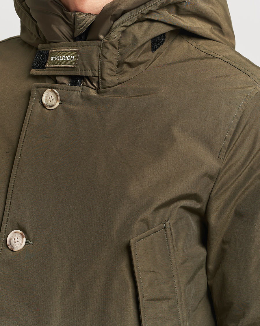 Men | Coats & Jackets | Woolrich | Arctic Parka No Fur Dark Green