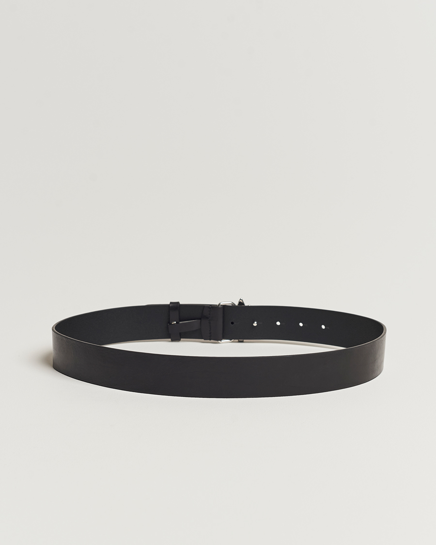 Men | Dsquared2 Leaf Plaque Belt Black | Dsquared2 | Leaf Plaque Belt Black