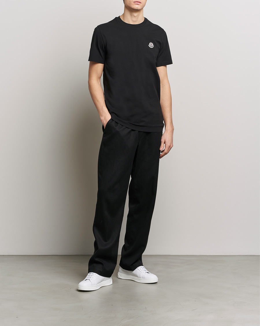 Men | T-Shirts | Moncler | 3-Pack T-Shirt Black