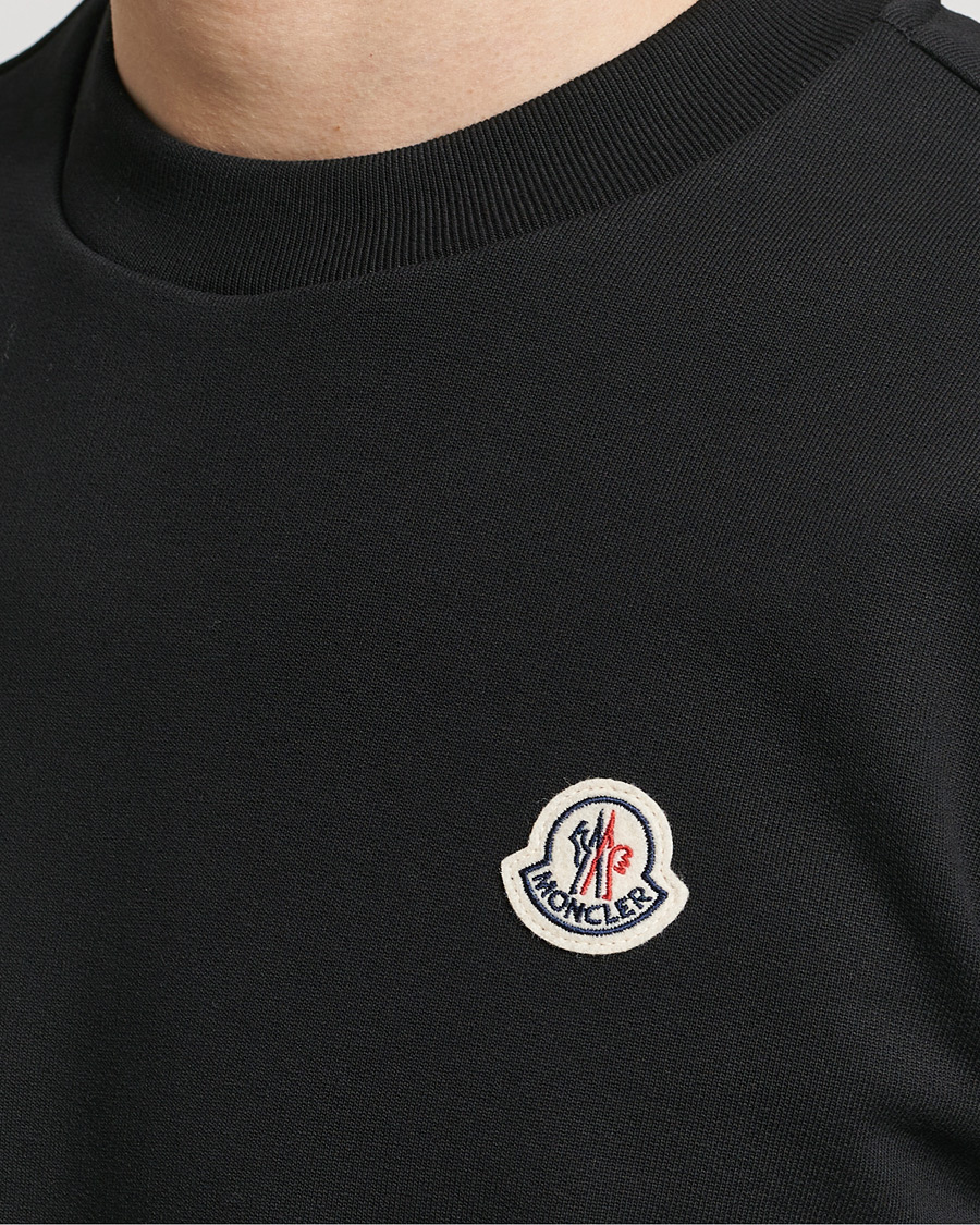 Men | Sweaters & Knitwear | Moncler | Logo Sweatshirt Black