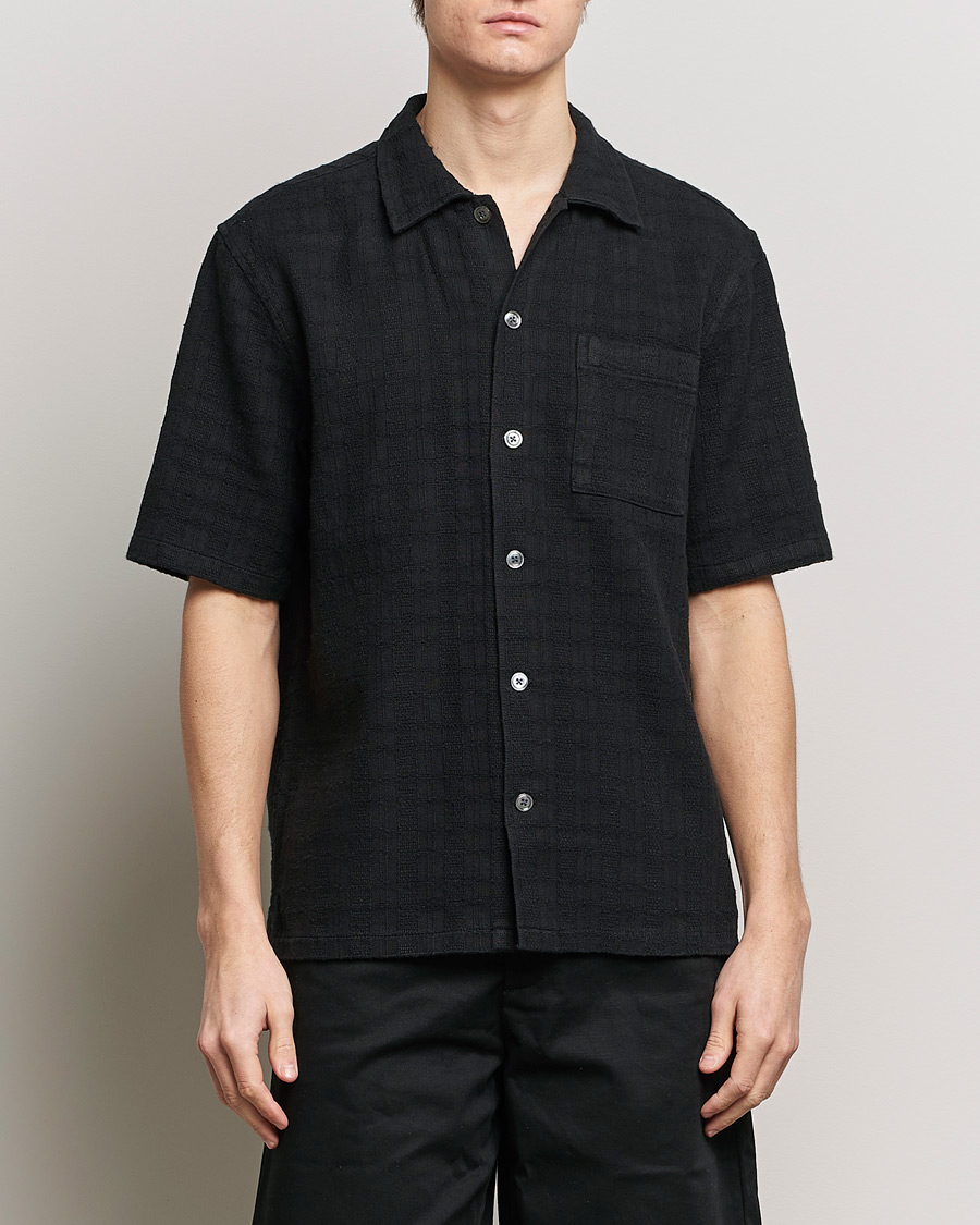 Men | Shirts | Sunflower | Spacey Shirt Black