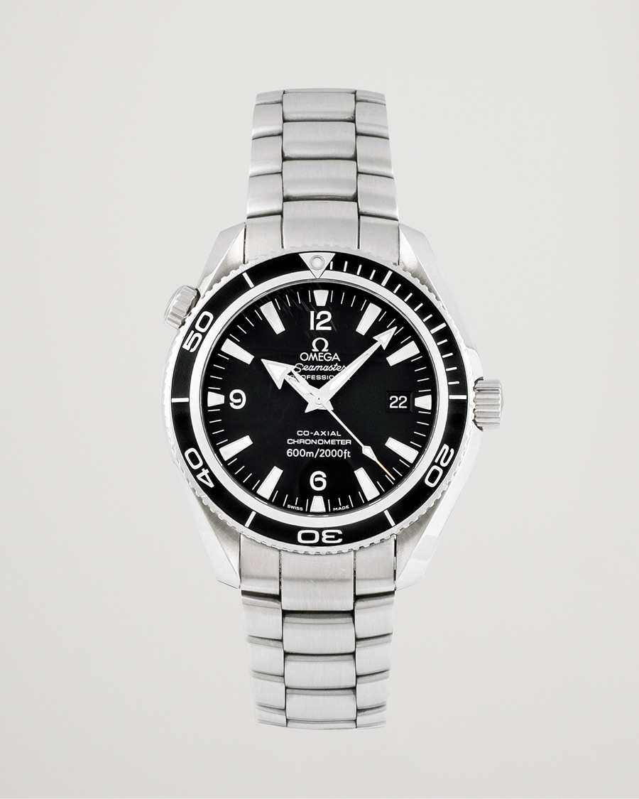 Men | Omega Pre-Owned Seamaster Planet Ocean 2201.50.00 Silver | Omega Pre-Owned | Seamaster Planet Ocean 2201.50.00 Silver
