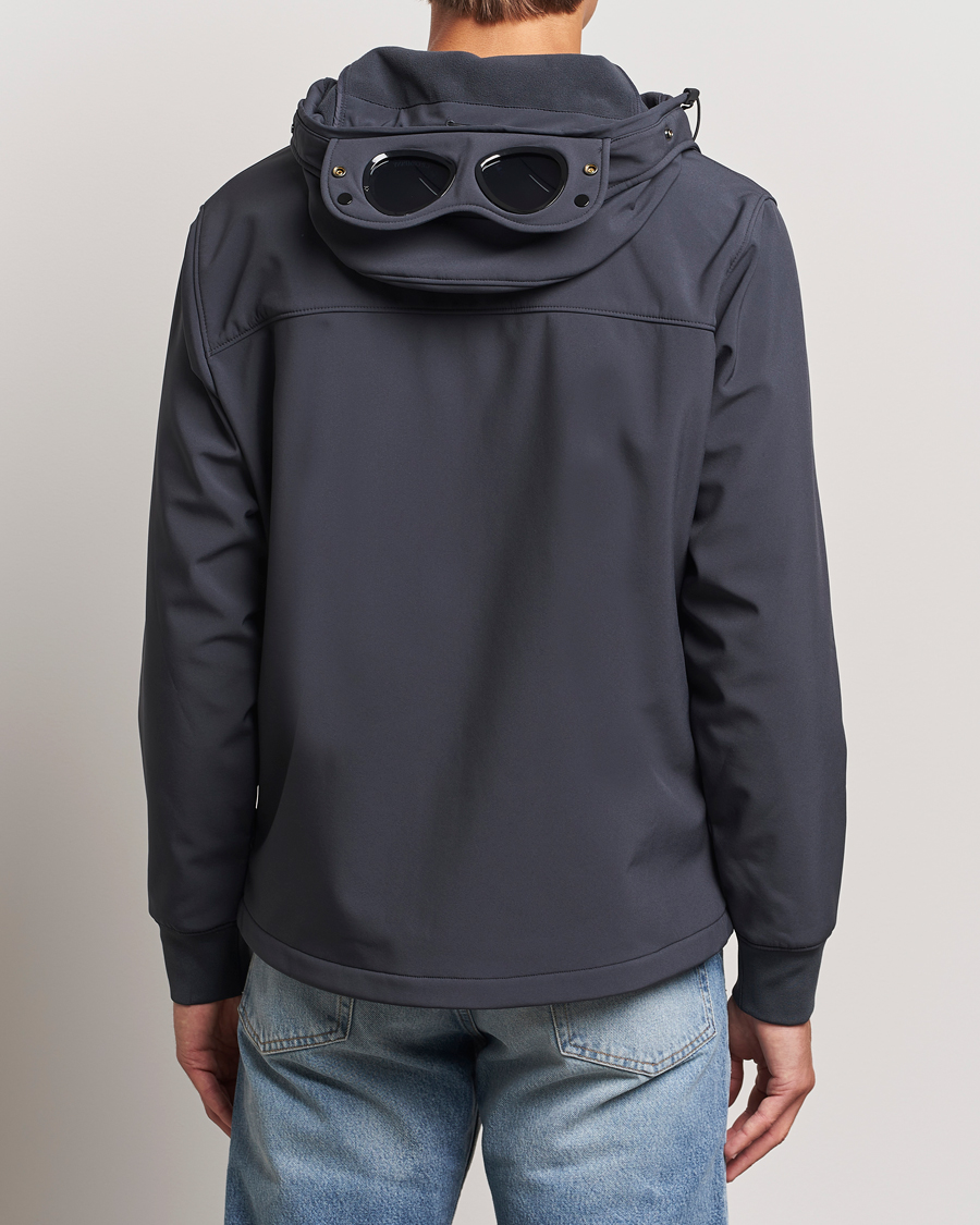 Men | Coats & Jackets | C.P. Company | CP Shell Hooded Jacket Grey Black