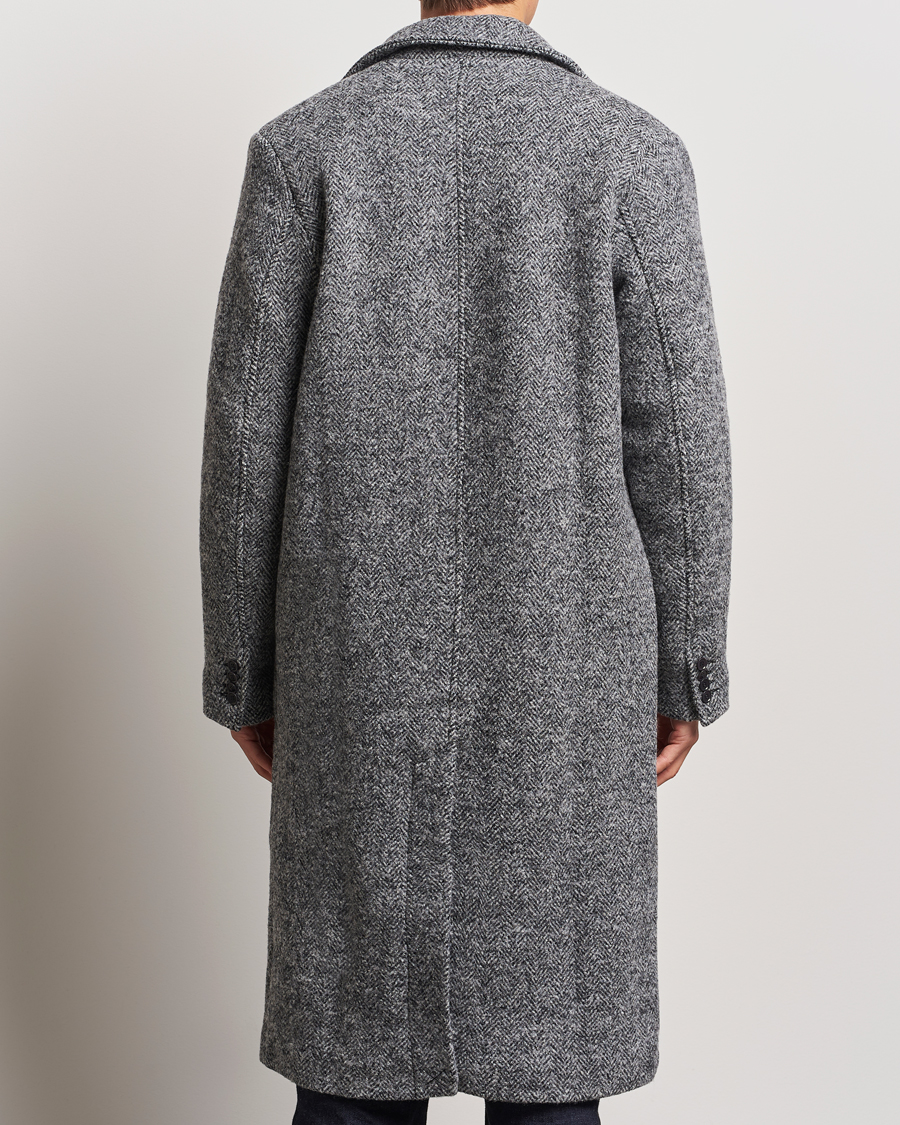 Men | Coats & Jackets | Samsøe Samsøe | Tefsa Wool Coat Black Melange
