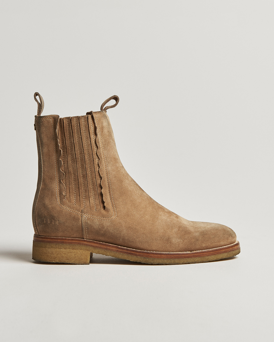 Men | Golden Goose Chelsea Boots Beige Suede | Golden Goose | Chelsea Boots Beige Suede
