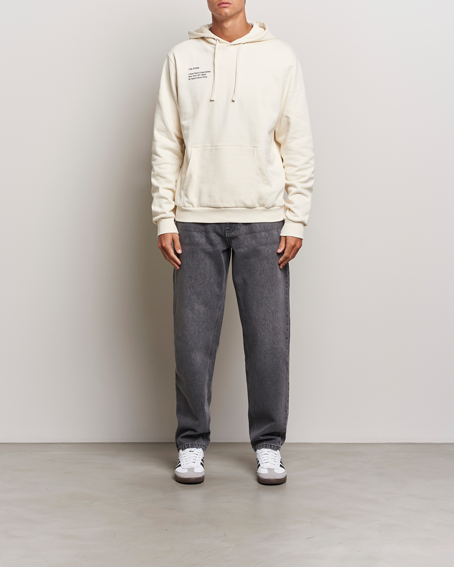 Men | Sweaters & Knitwear | LES DEUX | Neighborhood Hoodie Ivory/Black