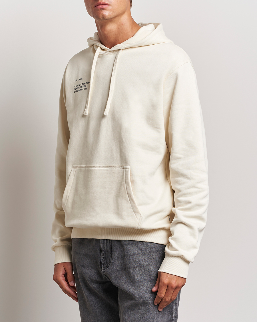 Men | Sweaters & Knitwear | LES DEUX | Neighborhood Hoodie Ivory/Black