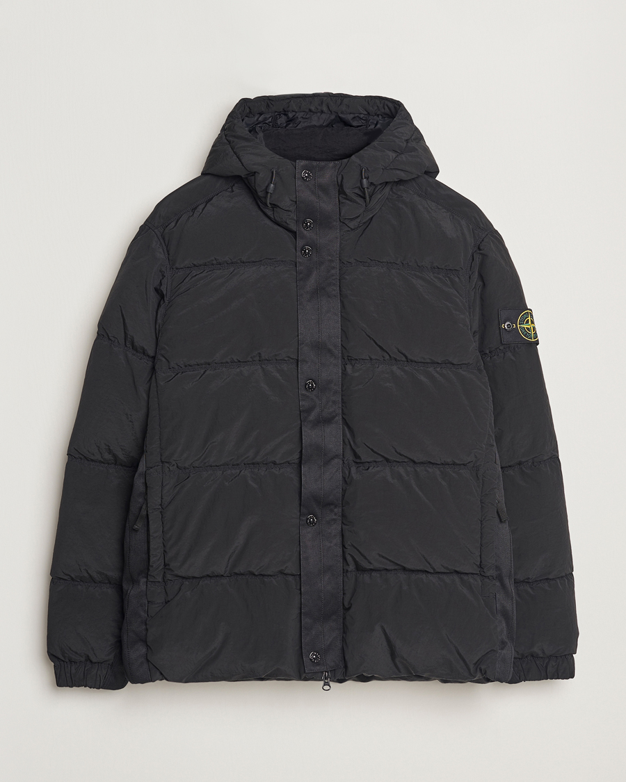 Stone island coat fur hood deals