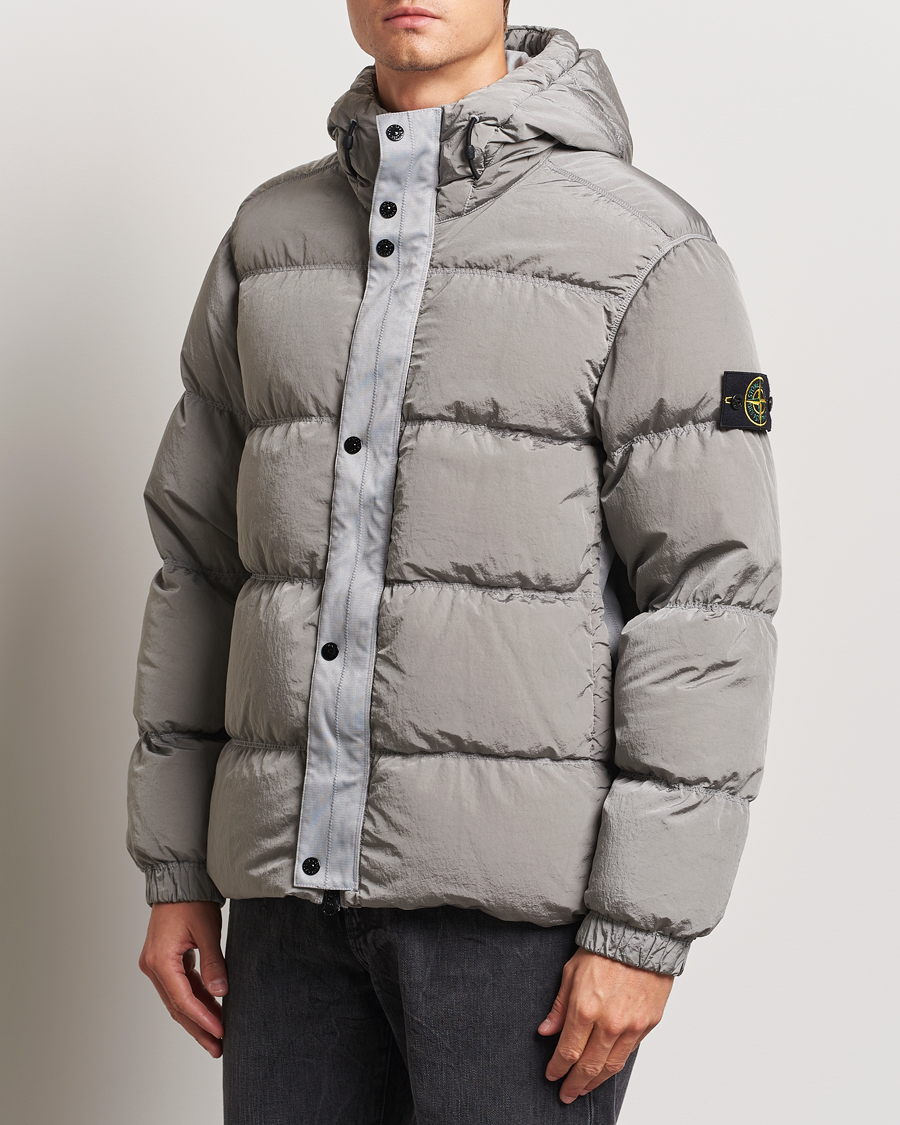 Stone Island Nylon Metal Down Jacket Grey