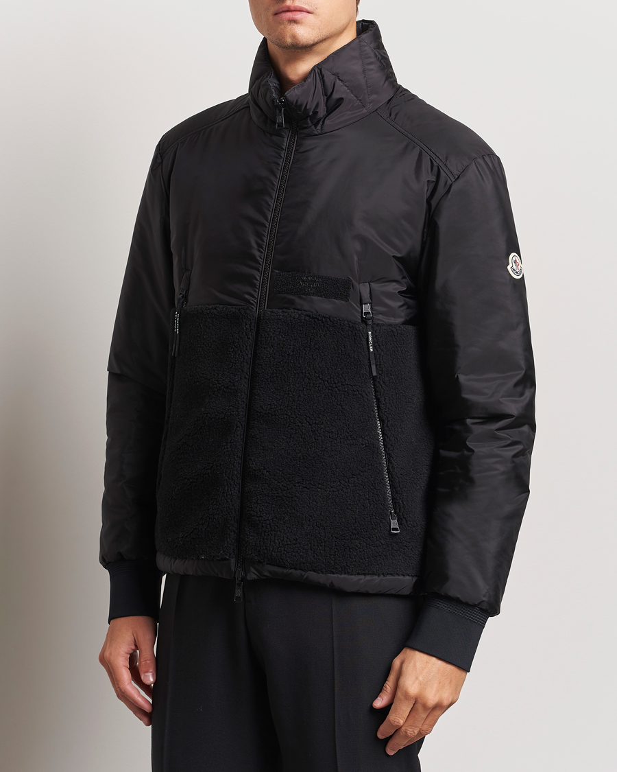 Moncler Vallorch Reversible Fleece Jacket Black