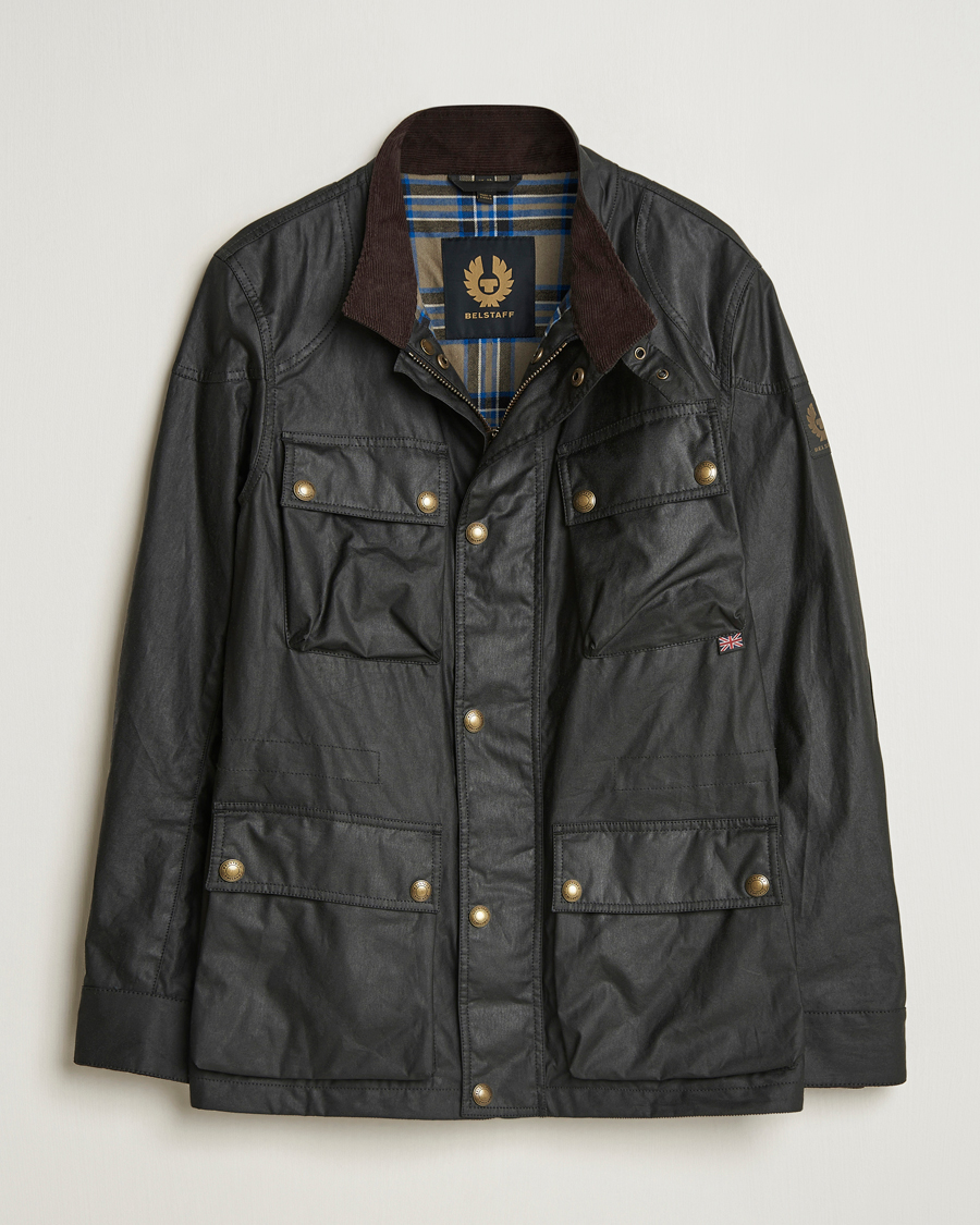 Men | Coats & Jackets | Belstaff | Fieldmaster Wax Jacket Black
