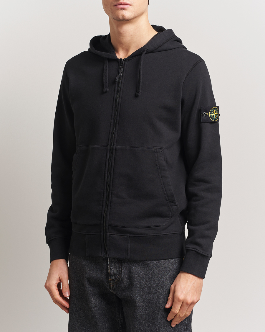 Stone island zip hooded sweatshirt online