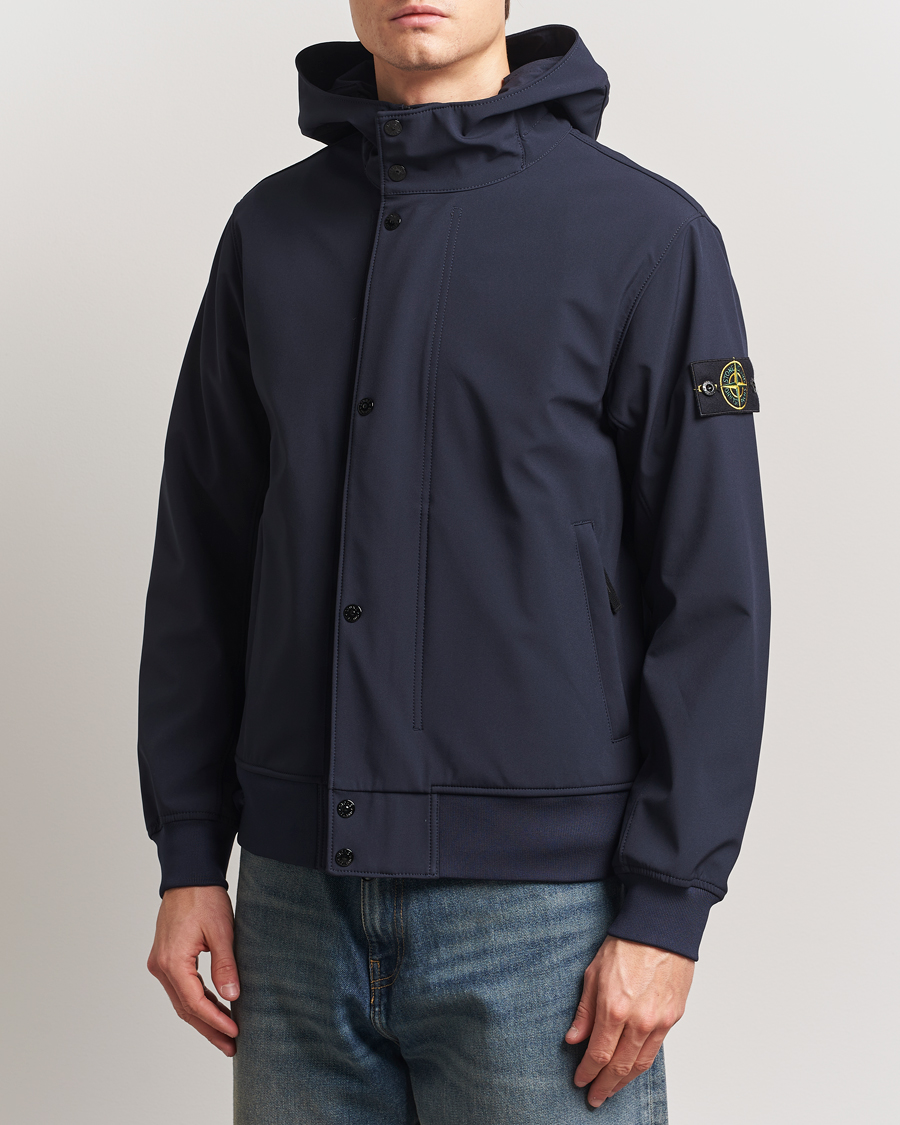 Stone island soft shell navy deals