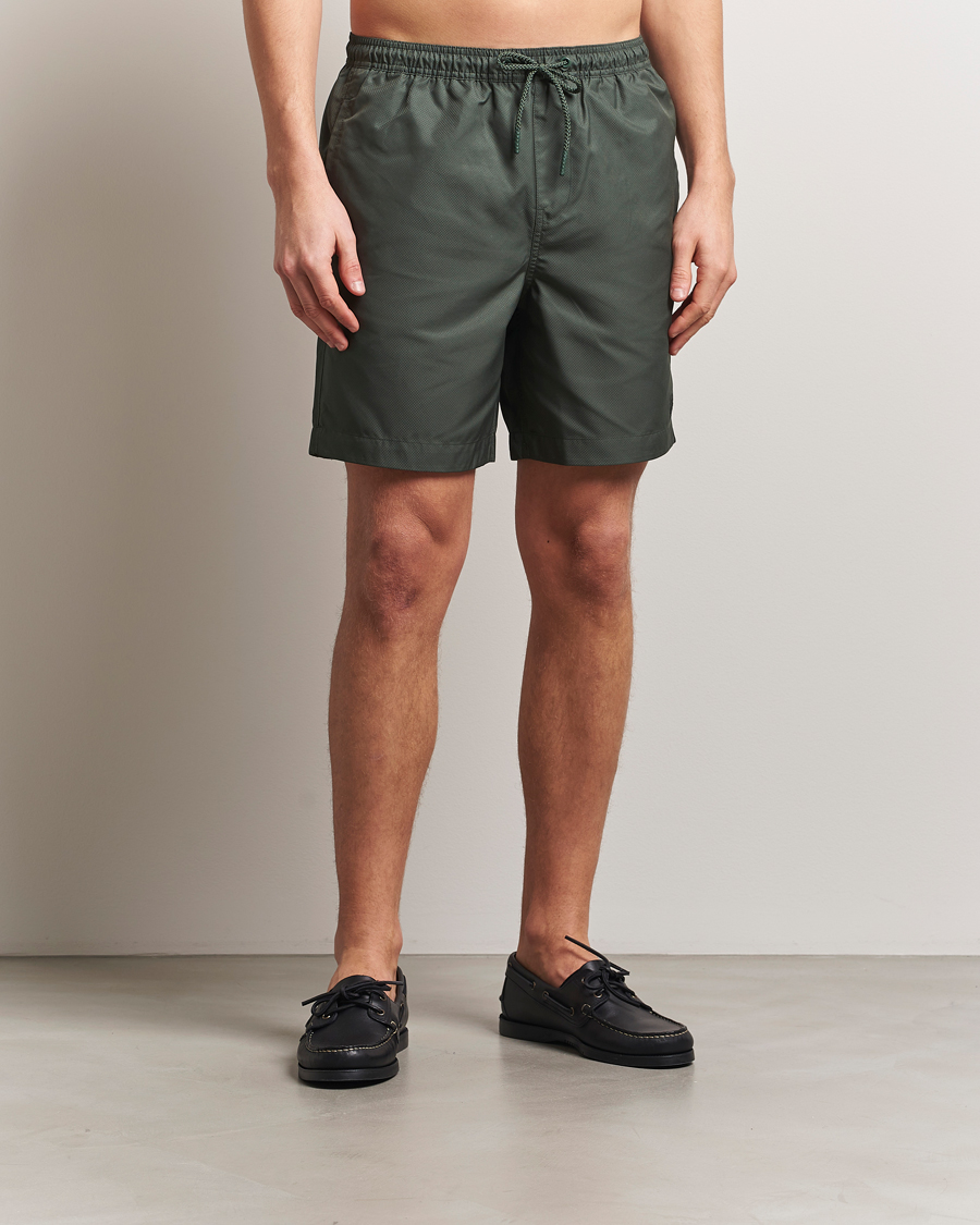 Men | Fred Perry Classic Swimshorts Court Green S | Fred Perry | Classic Swimshorts Court Green S
