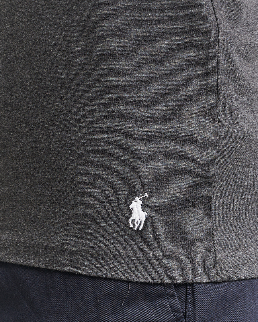 Men | T-Shirts | Polo Ralph Lauren | 3-Pack Crew Neck T-Shirt Grey/Green/White